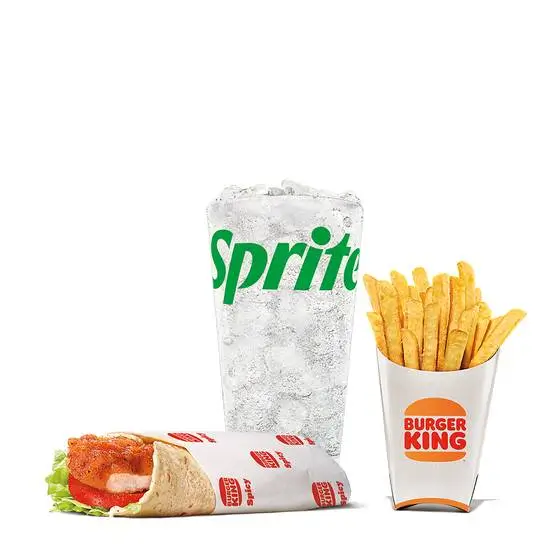 Spicy Royal Crispy Wrap Meal